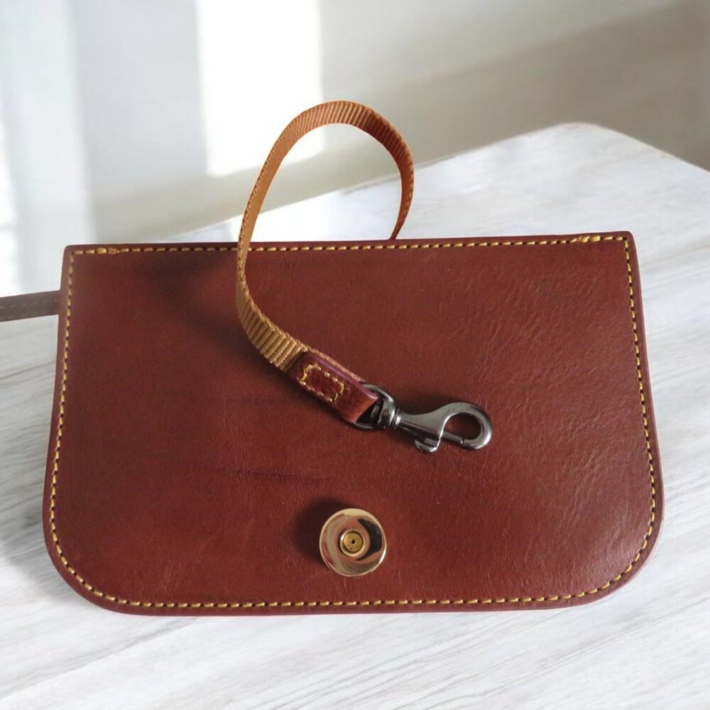 Dooney & Bourke Florentine Kitty Crossbody, Chestnut, EUC - Picture 4 of 11